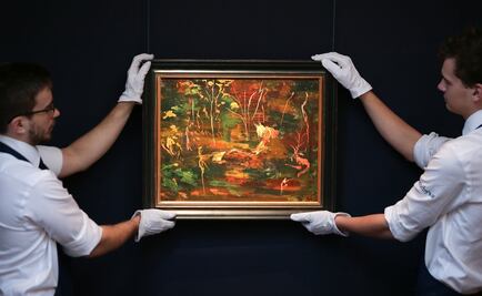 Subastan por 400 mil euros óleo de Churchill