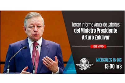 #EnVivo Tercer informe anual de Labores del ministro presidente de la Suprema Corte, Arturo Zaldívar