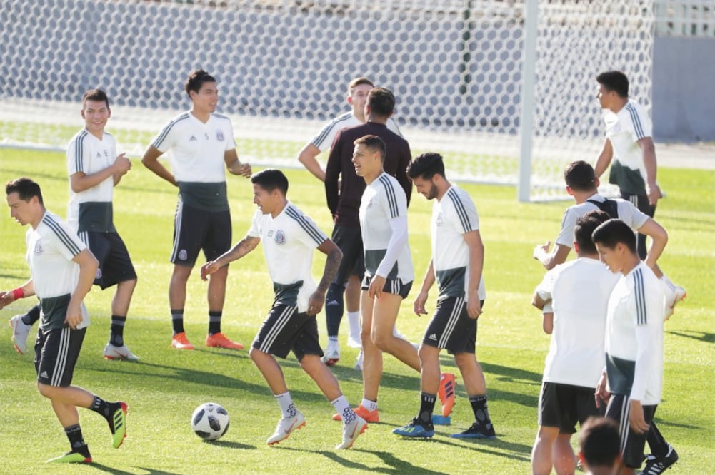 El equipo nacional cerró su preparación en Ekaterimburgo (LUIS CORTÉS. EL UNIVERSAL)