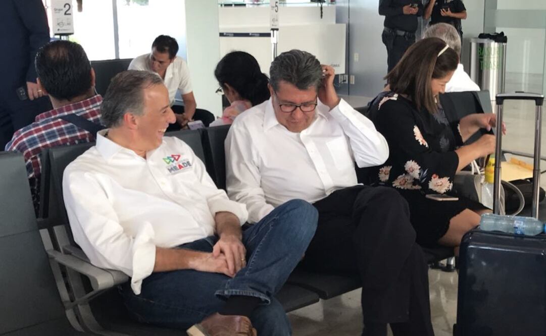 José Antonio Meade y Ricardo Monreal. Foto: Especial