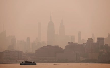 Retrasos en vuelos en EU debido al humo de los incendios de Canadá