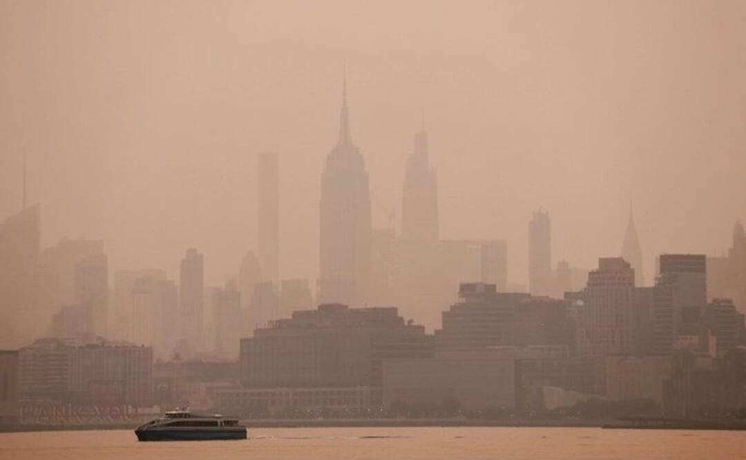 Las malas condiciones afectaron también a algunos vuelos de salida. Foto: Especial