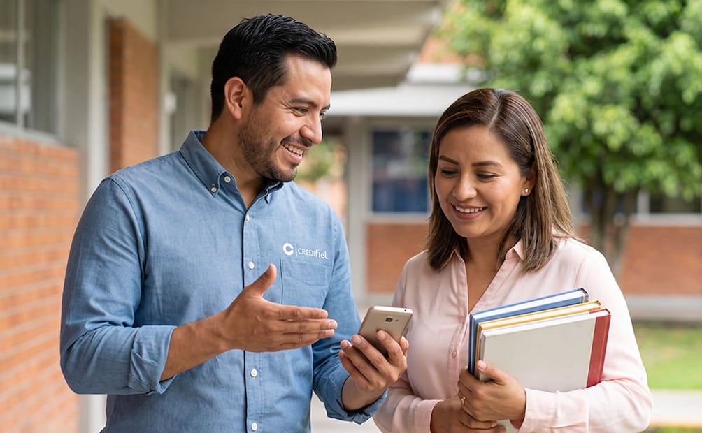 Credifiel ofrece crédito sin aval y trámite digital para servidores público. Foto: Cortesía