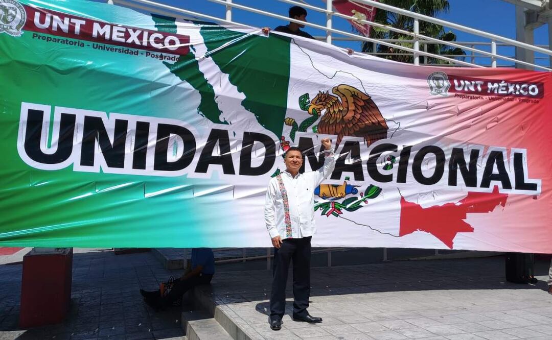 Presidente del Colectivo Unidad Nacional pide dejar de comprar en EU para castigar las políticas arancelarias de Donald Trump (11/03/2025). Foto: Sandra Tovar / EL UNIVERSAL