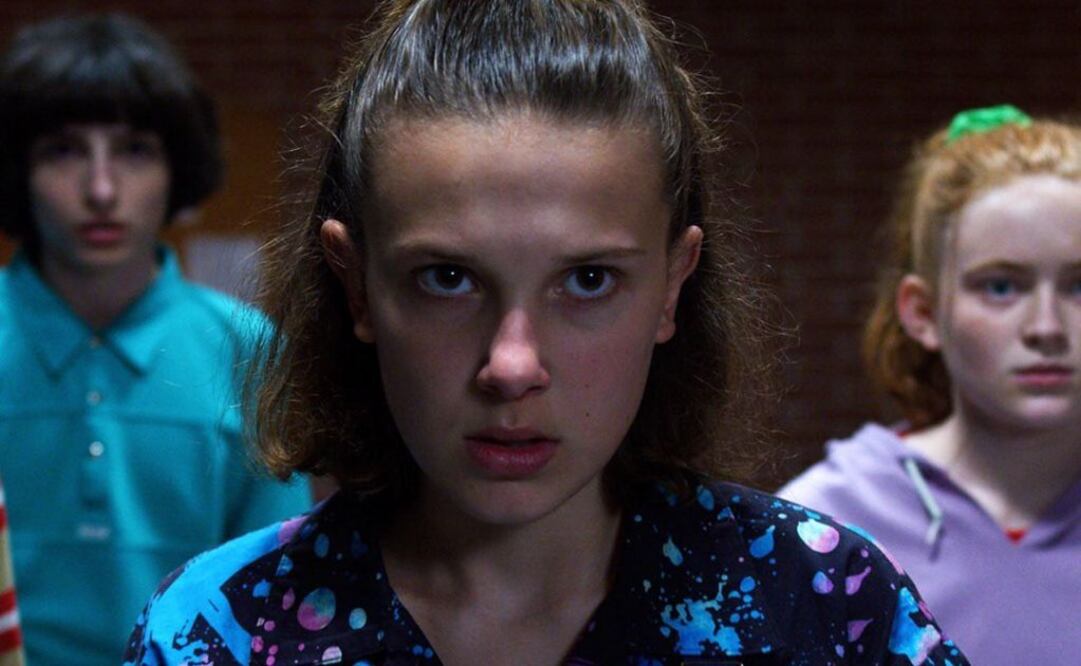 Millie Bobby Brown como "Eleven" en "Stranger Things". Fuente: Instagram @strangerthingstv