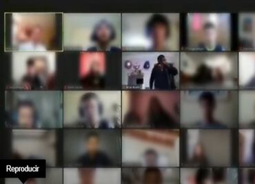 "¡Están robando en la casa de la Majo!”; graban a ladrones durante clase virtual (Video)