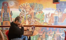 Murales de Chávez Morado en el Día de los Enamorados