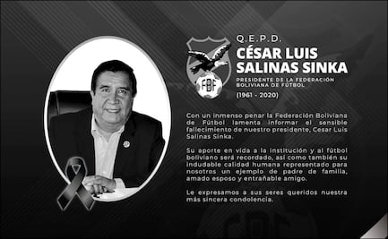 Fallece presidente de la Federación Boliviana por coronavirus