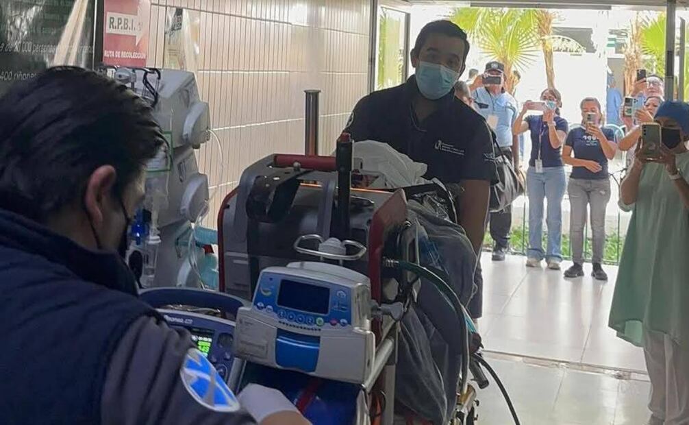 Niño con quemaduras es traslado a hospital de Texas (04/09/2025). Foto: Especial