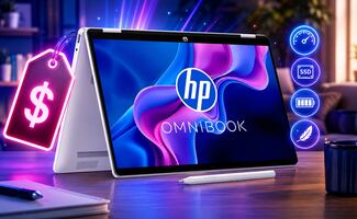 Laptop HP OmniBook con descuento irresistible en Amazon México; ahorra más de 3 mil pesos