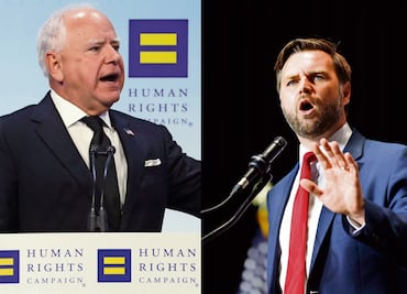 Candidatos a vicepresidentes en EU apuntan a Harris y Trump como culpables de la crisis migratoria