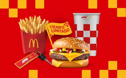 Lleva tu afición por la F1 a McDonald’s y disfruta de su menú especial (¡con regalo incluido!)