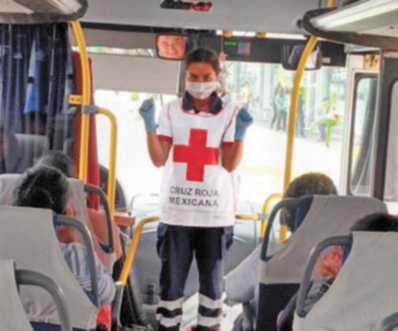 Desde el inicio de la pandemia la Cruz Roja Mexicana ha desarrollado diversos planes para hacerle frente a la actual situación. Foto: Especial