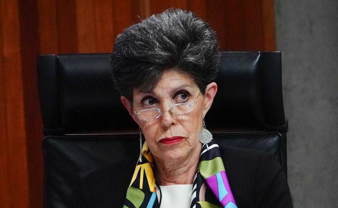 Janine M. Otálora, entonces magistrada del TEPJF, durante sesión pública del Tribunal Electoral del 24 de julio de 2024. Foto: Rogelio Morales/ Cuartoscuro