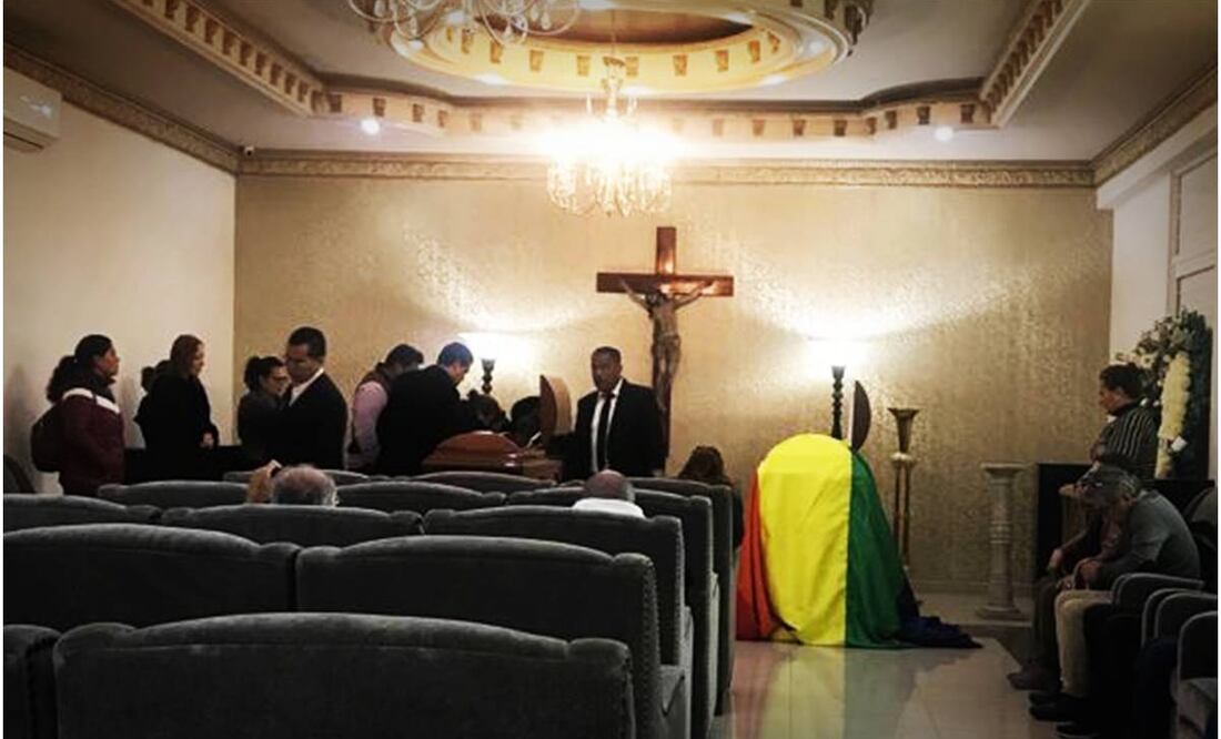 Funeral del magistrade Ociel Baena. Foto: Xóchilt Álvarez/ EL UNIVERSAL