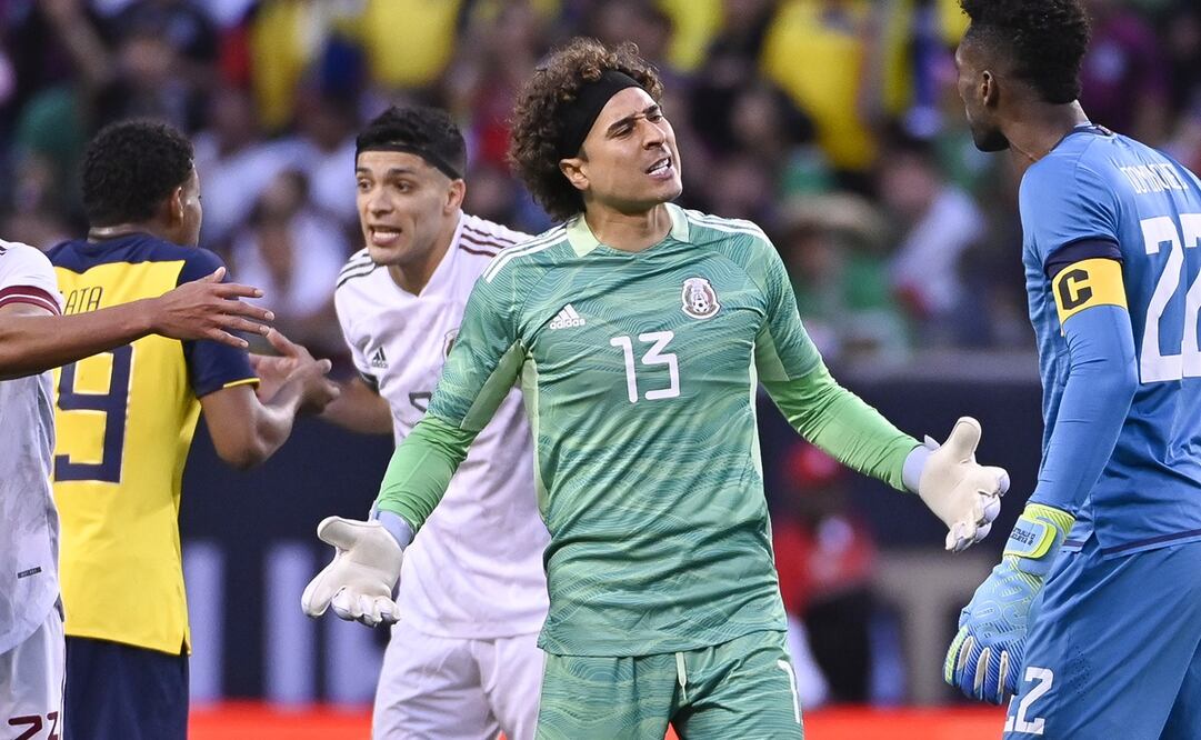 Guillermo Ocho durante el partido de México vs Ecuador - FOTO: Imago7
