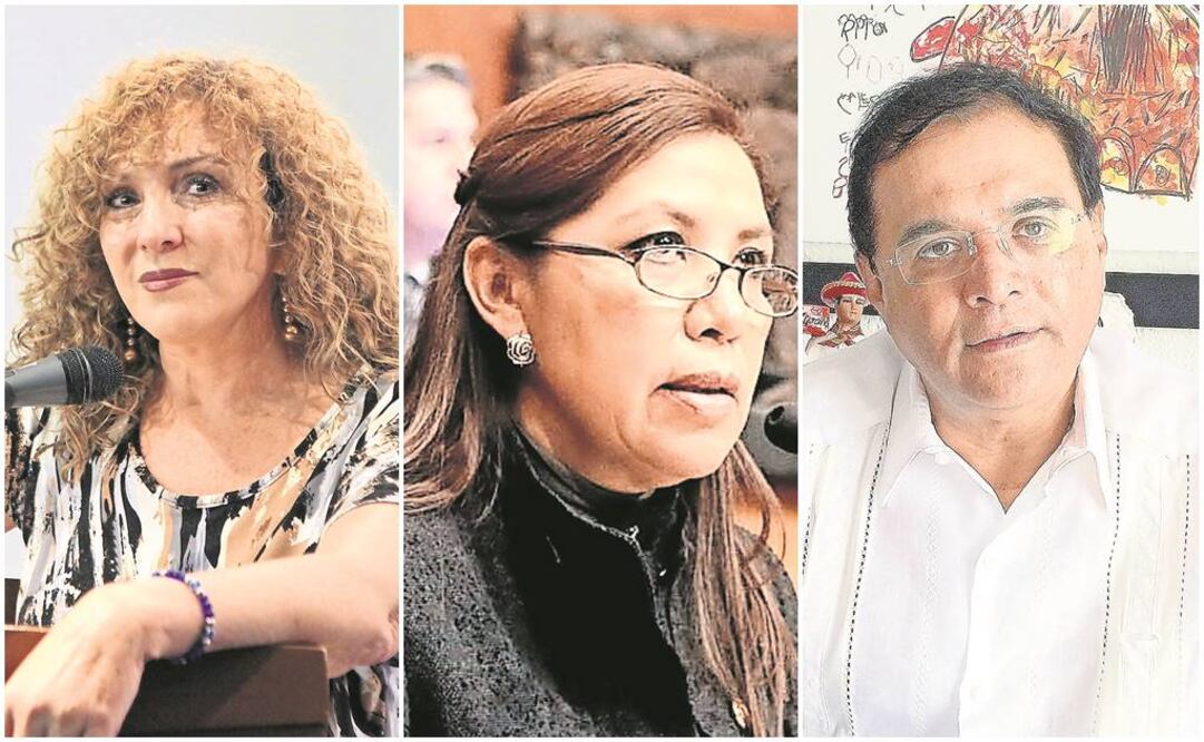 El PRD señaló que los senadores que se ausentaron de la votación, lo que evitó aprobar hacer públicas las declaraciones de políticos, fueron Luz María Beristain, Alejandra Roldán y Benjamín Robles (ESPECIAL)