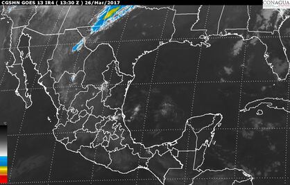 Nuevo frente frío provocará vientos fuertes en el norte del país