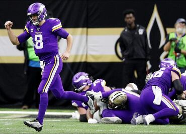 Vikings elimina a los Saints en tiempo extra