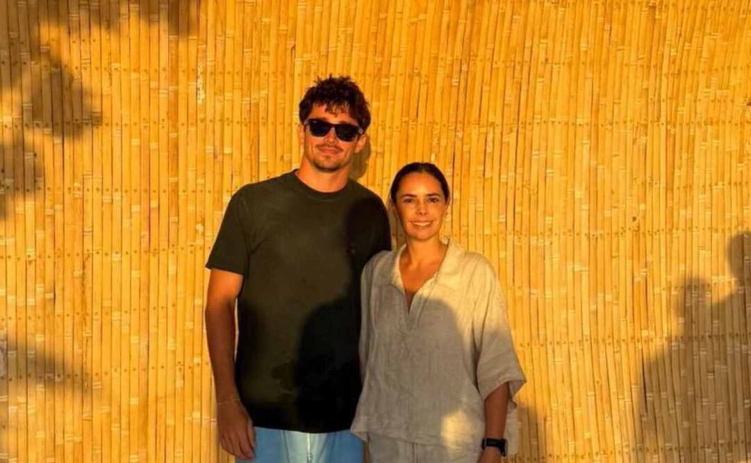 Charles Leclerc en Cancún. Foto: Especial