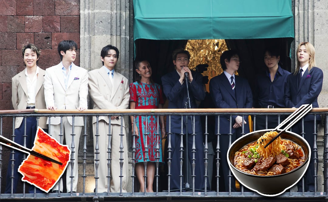 Conoce qué comen los chicos de BTS. Foto: Carlos Mejía. El Universal