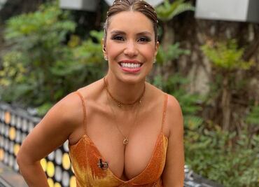 Andrea Escalona muestra el rostro de su bebé por primera vez