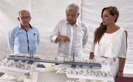 AMLO asegura que construcción del Tren Maya es respetuosa con zonas arqueológicas