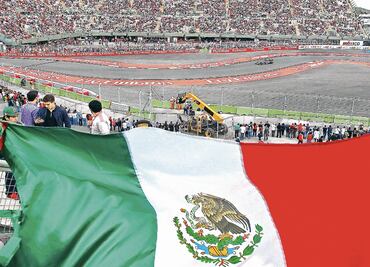 The Autódromo Hermanos Rodríguez, home to the Mexico Grand Prix, turns into temporary hospital
