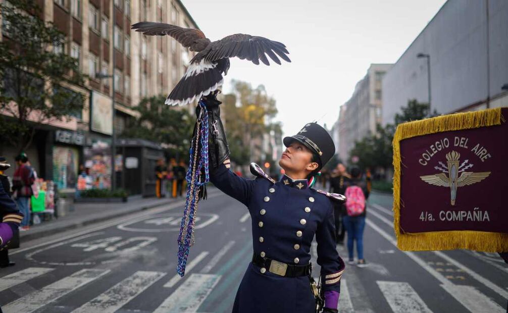 Aspectos del Desfile Cívico Militar de este 16 de septiembre del 2025. Foto: Diego Simón / EL UNIVERSAL.