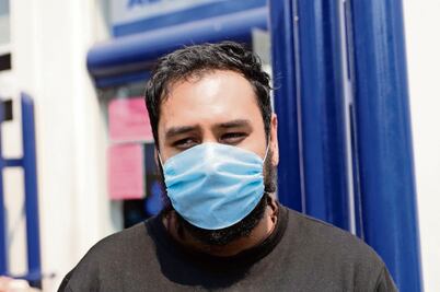 “Tuve muchas dificultades para respirar”