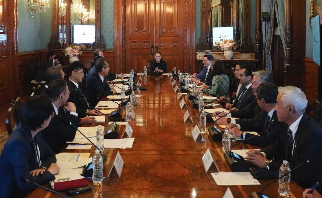 Sheinbaum se reúne con empresarios japoneses (13/07/2026). Foto: @Claudiashein