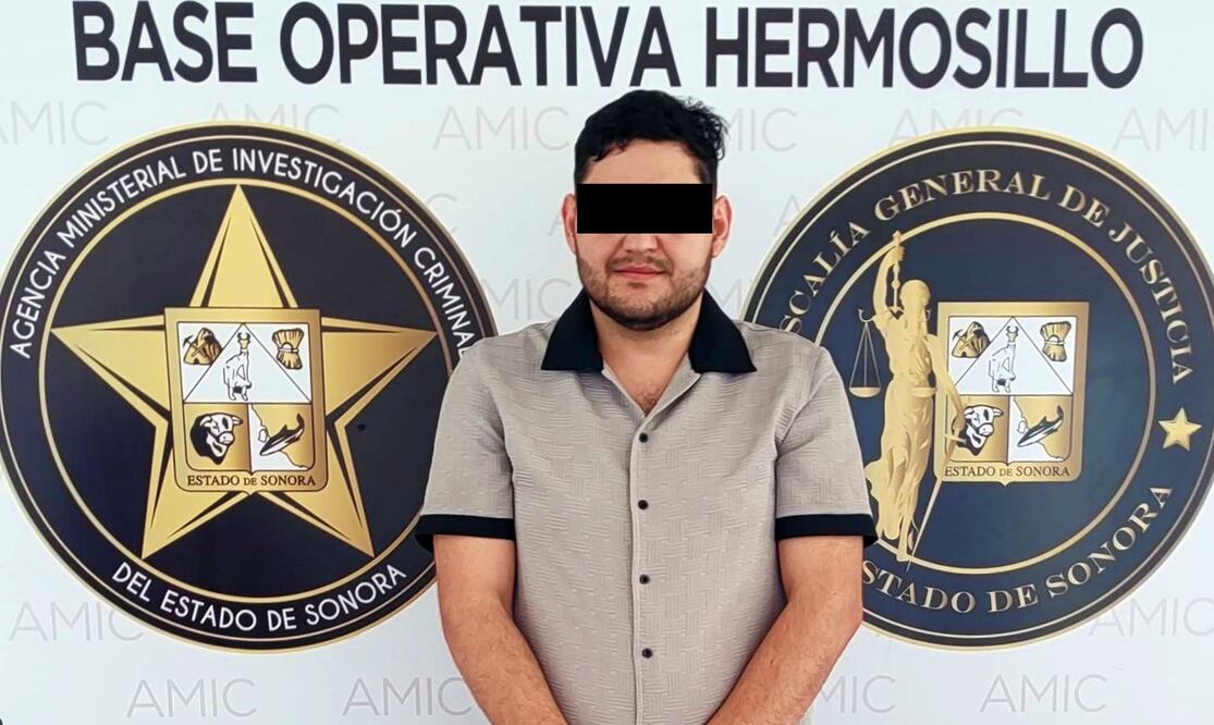 Detienen en Hermosillo a "El Comanche" tenía ficha recompensa de la Fiscalía de Sonora por 1mdp