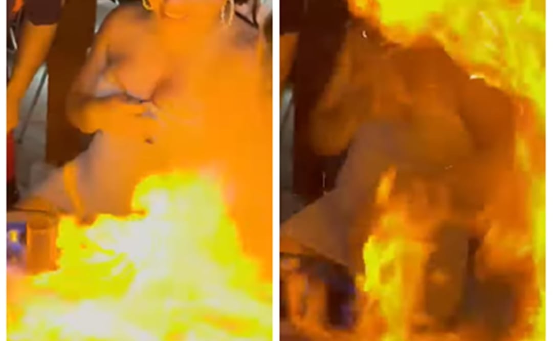 Marissa Daniel y un grupo de amigos festejaban un cumpleaños cuando se produjo el accidente. Foto: Captura de pantalla