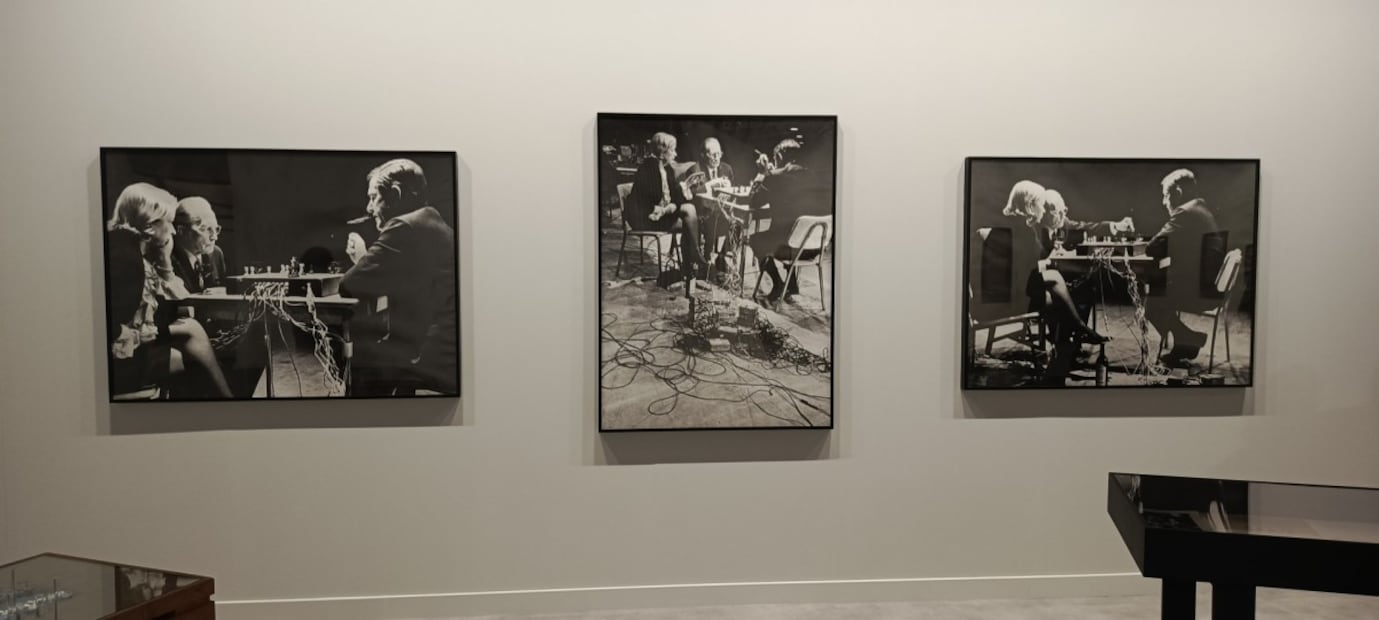 Obras de Basquiat, que trae la galería Acquavella. Foto: José Quezada / EL UNIVERSAL