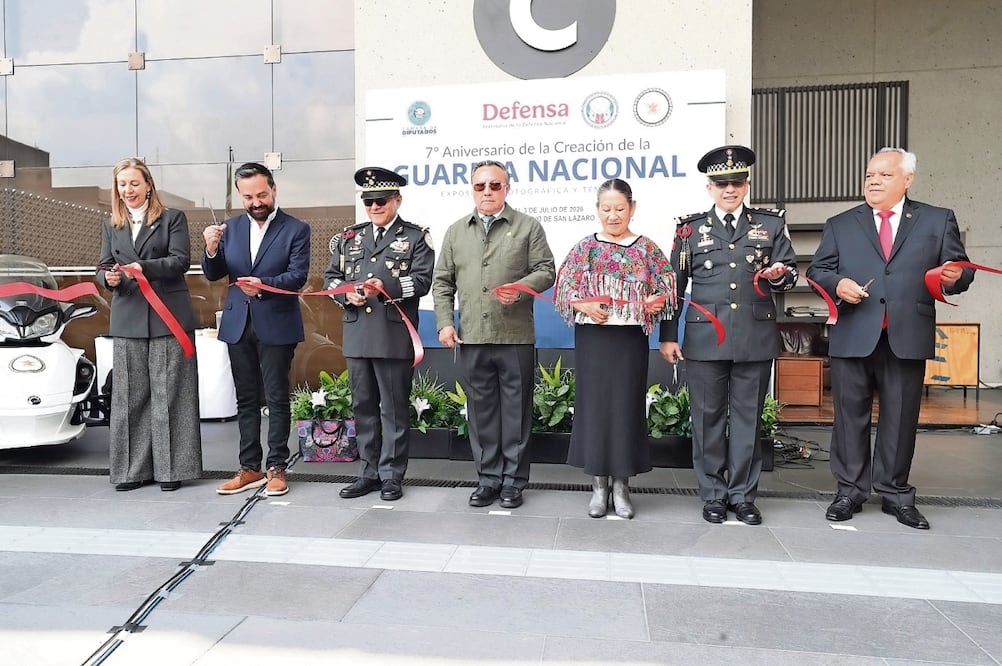 En honor a la GN, inauguraron una exposición fotográfica. Foto: Especial