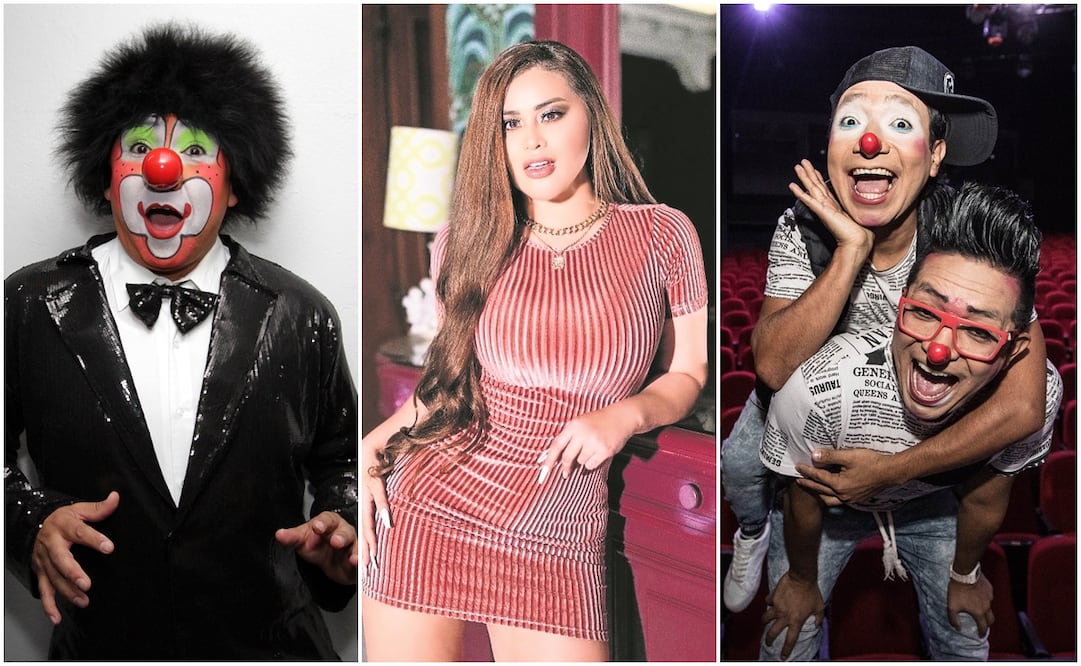 Chuponcito, Gomita y Los Destrampados. Fotos: Archivo y captura