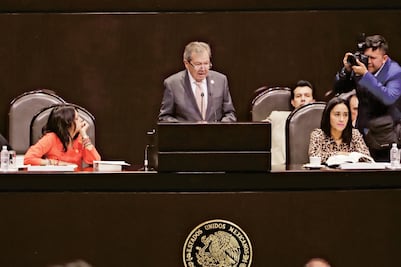 Muñoz Ledo va por reforma al Congreso