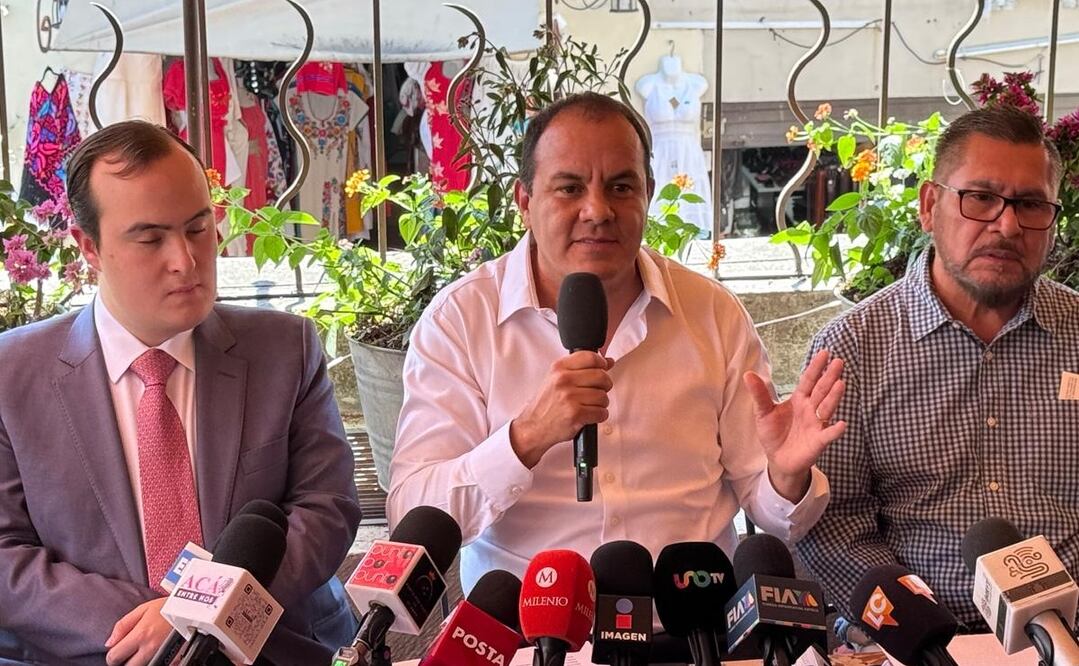 “Ya estuvo que me agarren de piñata”, enfatizó el ahora diputado de Morena, Cuauhtémoc Blanco. Foto: Justino Miranda / EL UNIVERSAL