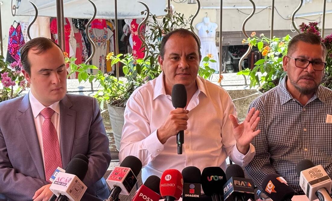 “Ya estuvo que me agarren de piñata”, enfatizó el ahora diputado de Morena, Cuauhtémoc Blanco. Foto: Justino Miranda / EL UNIVERSAL