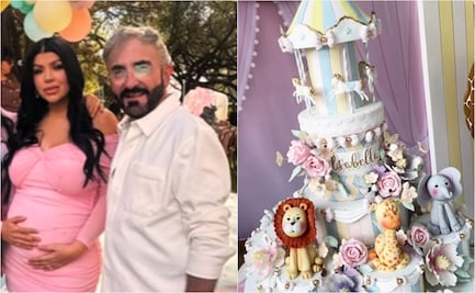 Vicente Fernández Jr. y Mariana González celebran el baby shower de Isabella; podría nacer el mismo día que Chente
