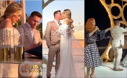 El 'Canelo' Álvarez se casó; así fue su boda