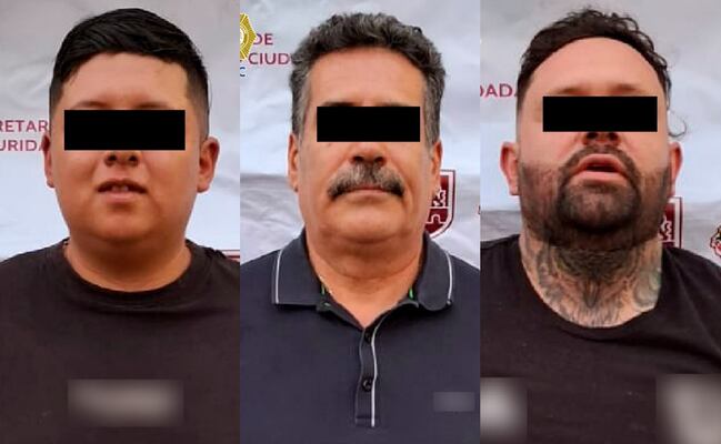 Caen tres presuntos integrantes de célula criminal "La Banda del Sacro"