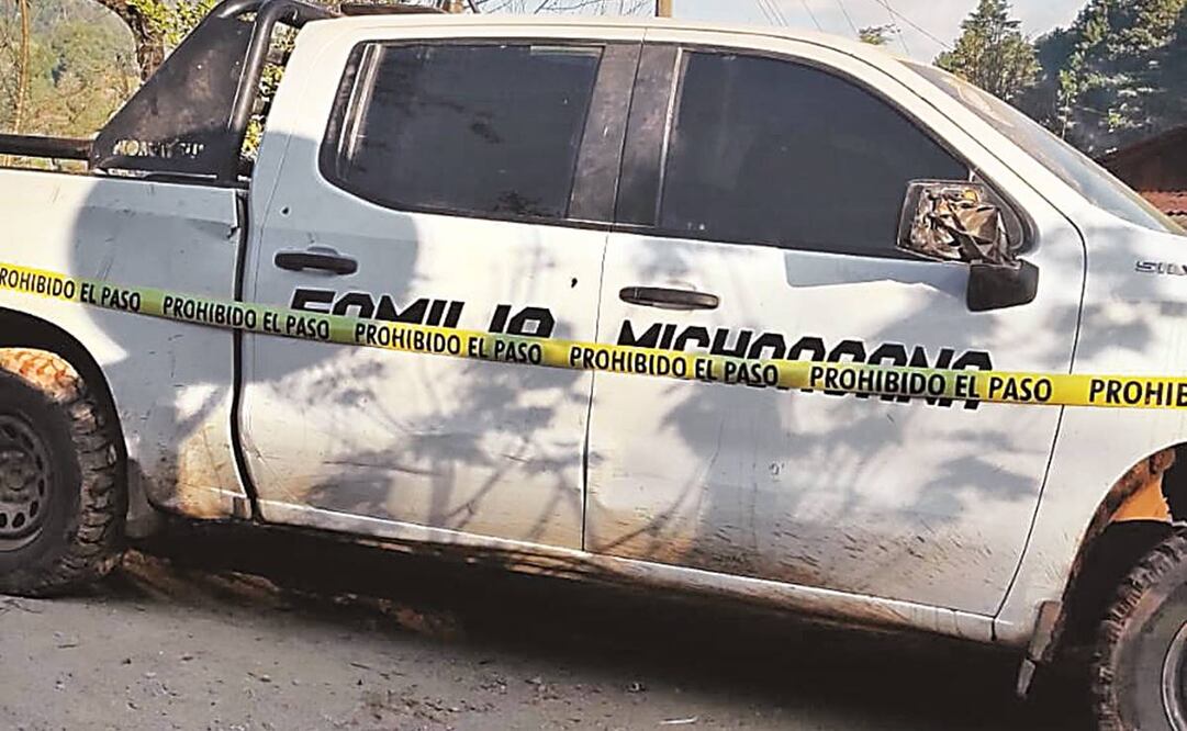 Hace 10 días al poblado llegaron camionetas con rótulos de La Familia Michoacana.