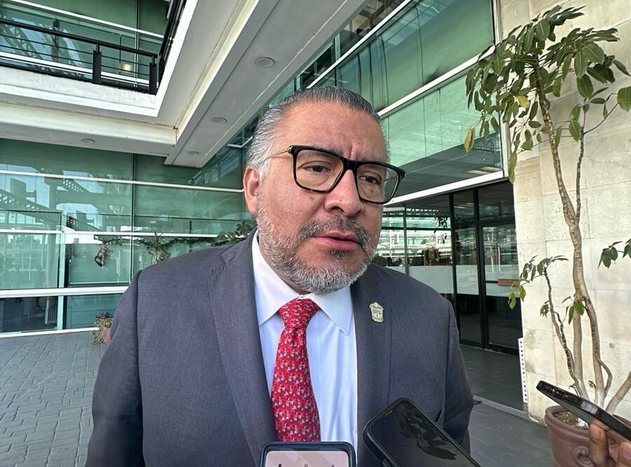 Horacio Duarte, secretario de Gobierno del Edomex. 5 de enero de 2024. Foto de Claudia González EL UNIVERSAL