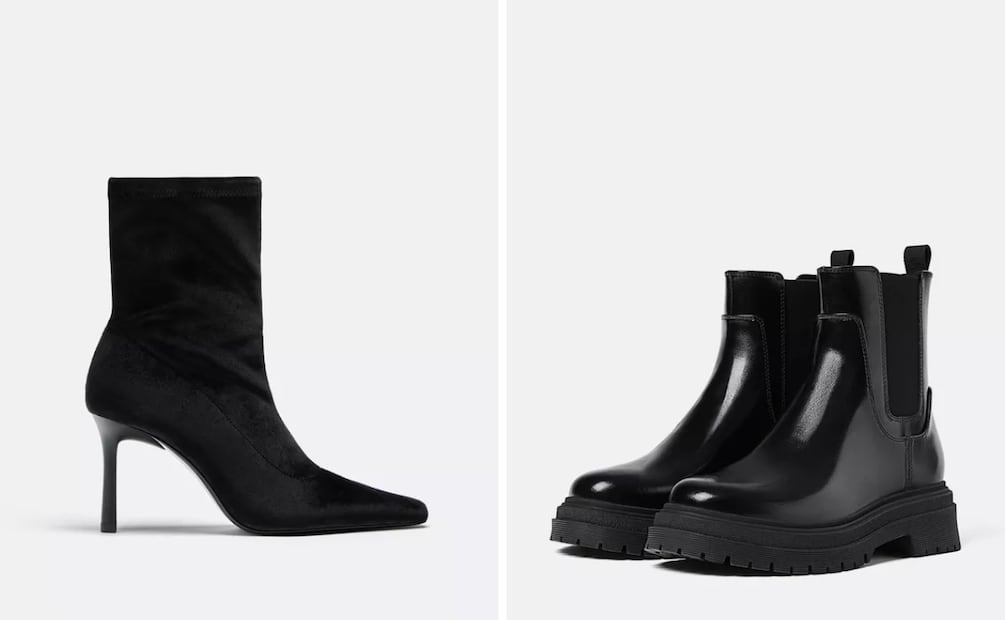 Las botas que valen la pena son las que no dependen de tendencias y sobreviven más de una temporada. Foto: Zara, Stradivarius
