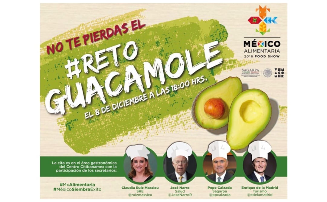 El reto fue lanzado por el secretario el titular de Agricultura, José Calzada Rovirosa, a través de Facebook (Foto: Especial)