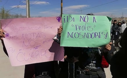 Estudiantes denuncian acoso sexual por parte de maestros en preparatorias de Ciudad Juárez