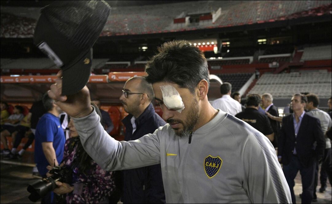 Pablo Pérez, capitán de Boca Juniors. Foto: AFP