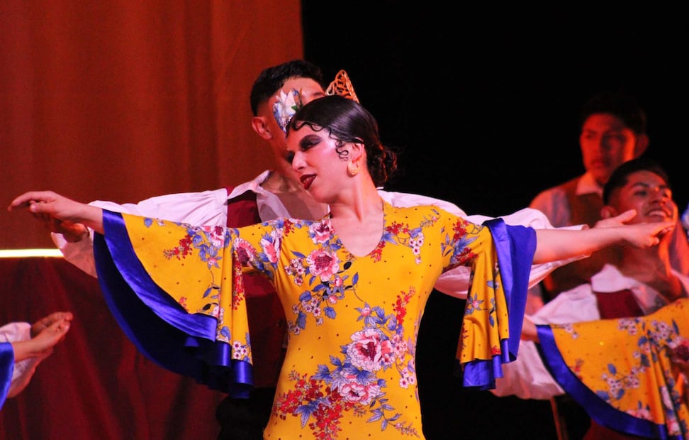 El evento conto con la participación de los Grupos Culturales Nacionales del Antorchismo. Foto: Cortesía