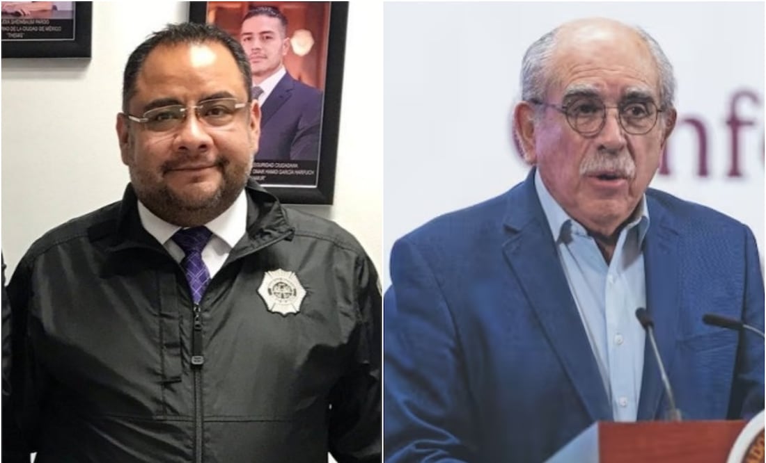 Omar Reyes Colmenares sustituirá a Pablo Gómez en la Unidad de Inteligencia Financiera (UIF). Foto: tomada de X @ReinsercionCDMX y EL UNIVERSAL